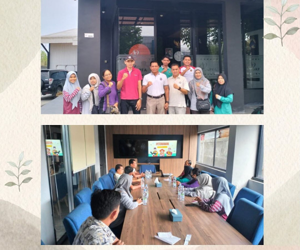 Kunjungan Lapangan dalam rangka pendataan kemitraan peternakan di PT . Indojaya Agrinusa (Japfa Group)