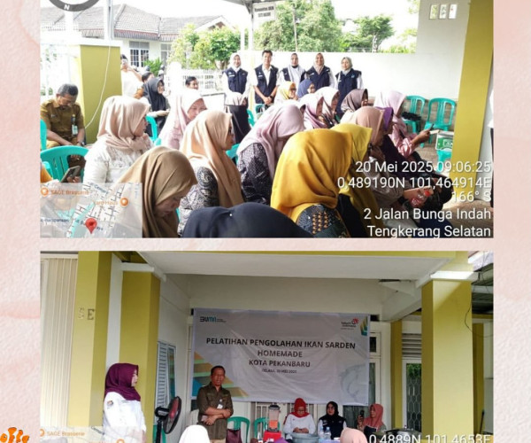 Pelatihan Pengolahan Ikan Sarden Homemade Kota Pekanbaru