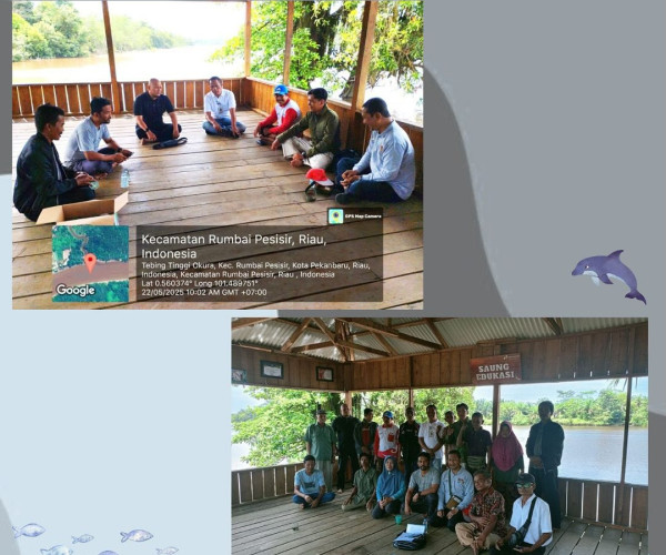 Pertemuan dengan kelompok Nelayan di Pulau Jemur