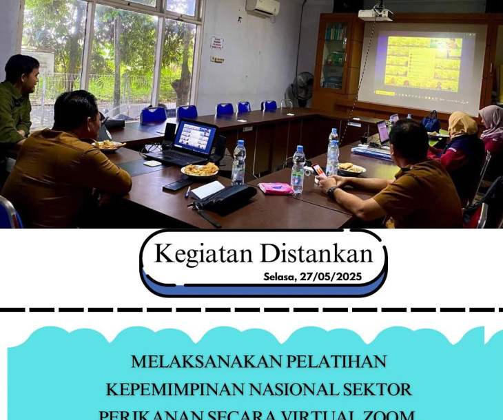 Pelatihan Kepemimpinan Nasional Sektor Perikanan Secara Virtual Zoom