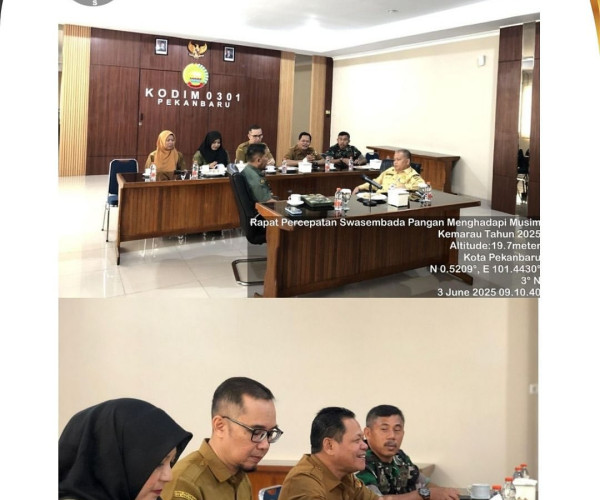 Rapat Percepatan Swasembada Pangan