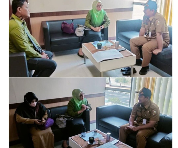 Rapat Koordinasi dengan Dispora Kota Pekanbaru