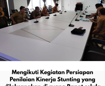 Kegiatan Rakor Pengendalian Inflasi bersama Mendagri Secara Virtual dan Rakor TPID Kota Pekanbaru