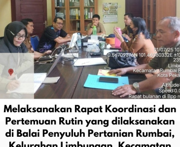 Kepala Dinas Pertanian dan Perikanan Kota Pekanbaru Gelar Silaturahmi Bersama Pelaku Usaha Pembenih Perikanan