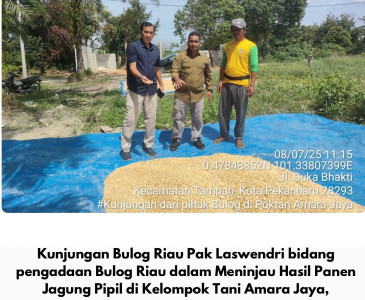 Kepala Dinas Pertanian dan Perikanan Kota Pekanbaru Hadiri Grand Opening Swalayan TOPAN dan Launching Beras Selembayung