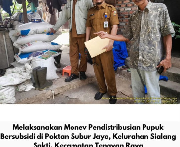 Kepala Dinas Pertanian dan Perikanan Kota Pekanbaru Hadiri Kegiatan Penanaman Jagung Serentak Kuartal III Bersama Polri dan Masyarakat Perhutanan Sosial