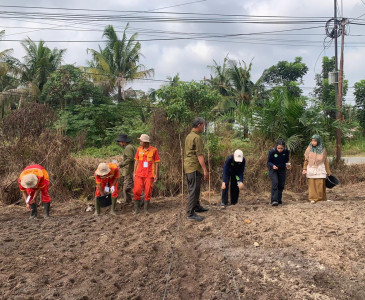 Dinas Pertanian dan Perikanan Kota Pekanbaru Laksanakan Monitoring Pembenihan Ikan di UPT Eko/Markam