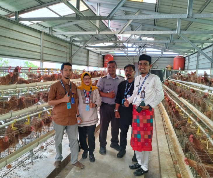 Dinas Pertanian dan Perikanan Dukung Penutupan Pelatihan Budidaya Ayam Petelur di Lapas Kota Pekanbaru