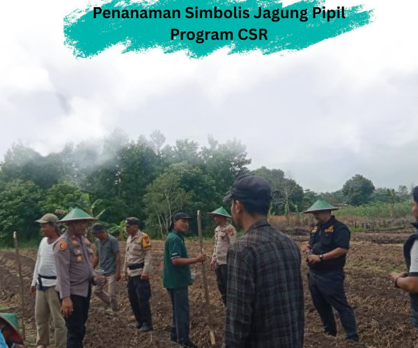 Penanaman simbolis jagung pipil