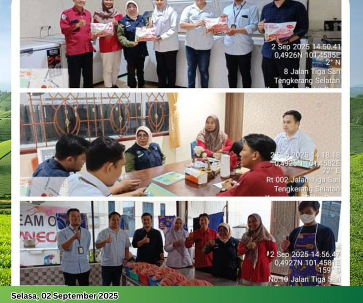 Penyuluh Perikanan Fasilitasi SNI dan Memperbaiki Manajemen Poklahsar Caneca Food Factory untuk Meningkatkan Produksi