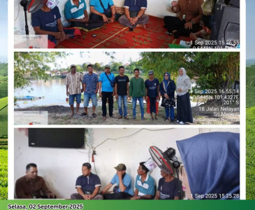 Monitoring Peternakan Ayam Kampung di Kelompok Tani (Poktan) Sianok Mandiri