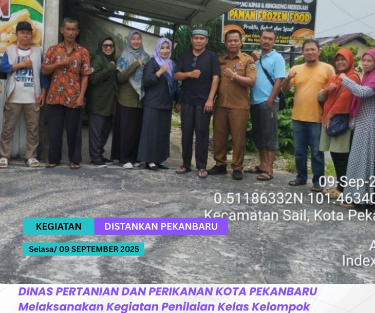 Penilaian Kelas Kelompok Pembudidaya Ikan (POKDAKAN) Sukamaju Jaya