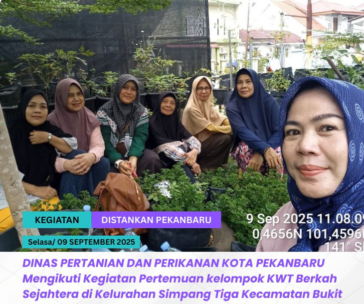 Pertemuan Rutin KWT Berkah Sejahtera