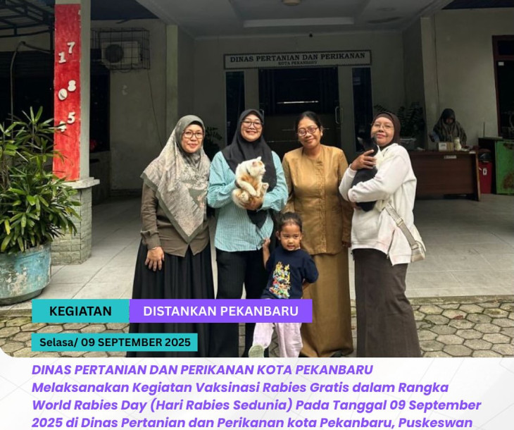 🐾 VAKSINASI RABIES GRATIS 🐾 Dalam Rangka World Rabies Day