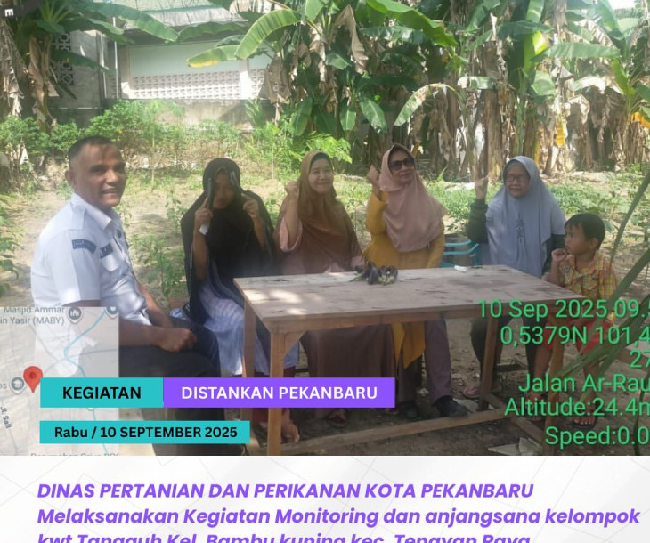 Monitoring & Anjangsana KWT Tangguh