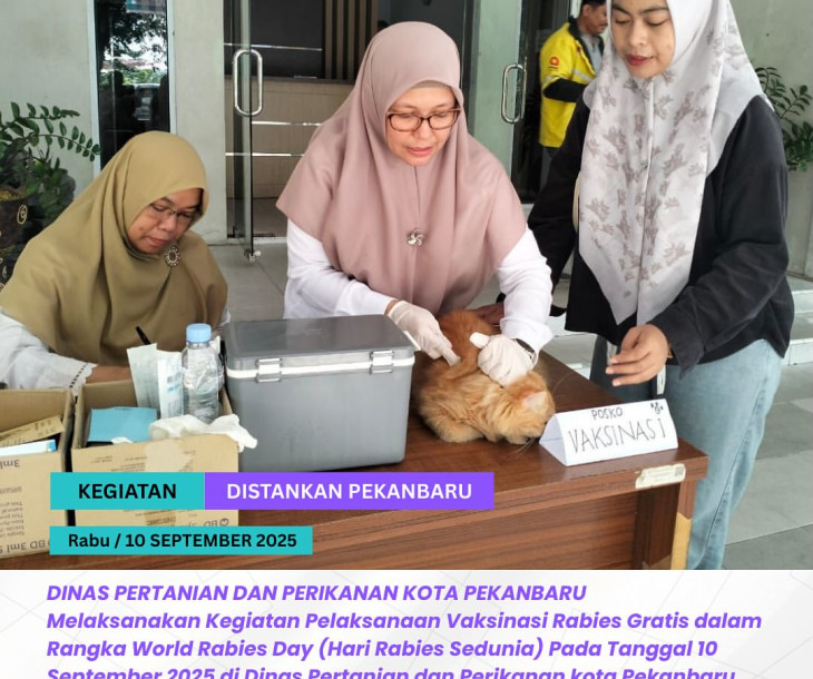 VAKSINASI RABIES GRATIS Dalam rangka memperingati World Rabies Day