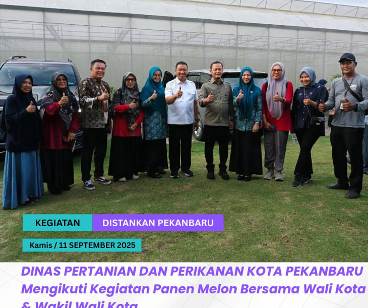 Panen Melon Bersama Wali Kota & Wakil Wali Kota