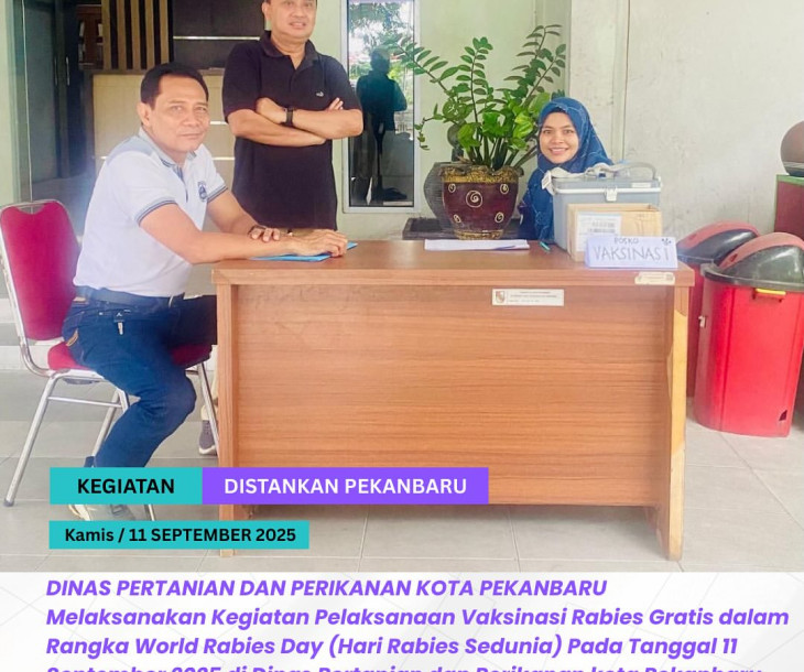 VAKSINASI RABIES GRATIS - 11 SEPTEMBER 2025
