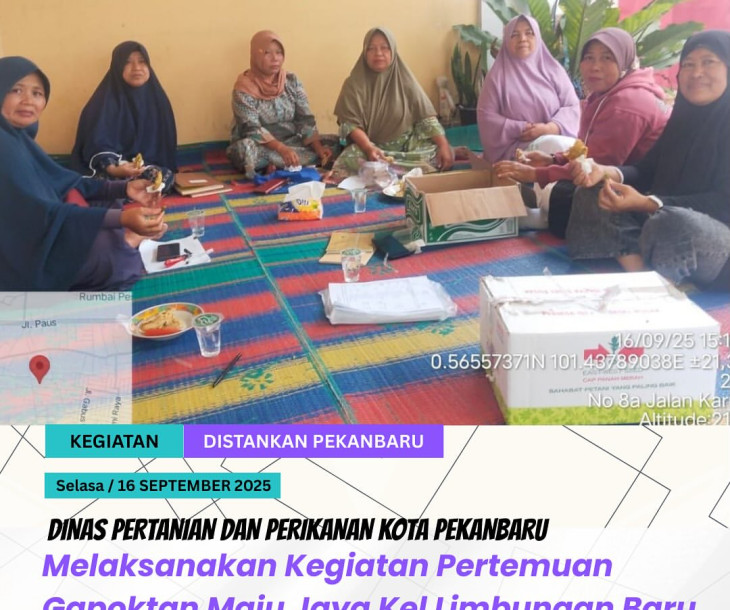 Pertemuan Gapoktan Maju Jaya