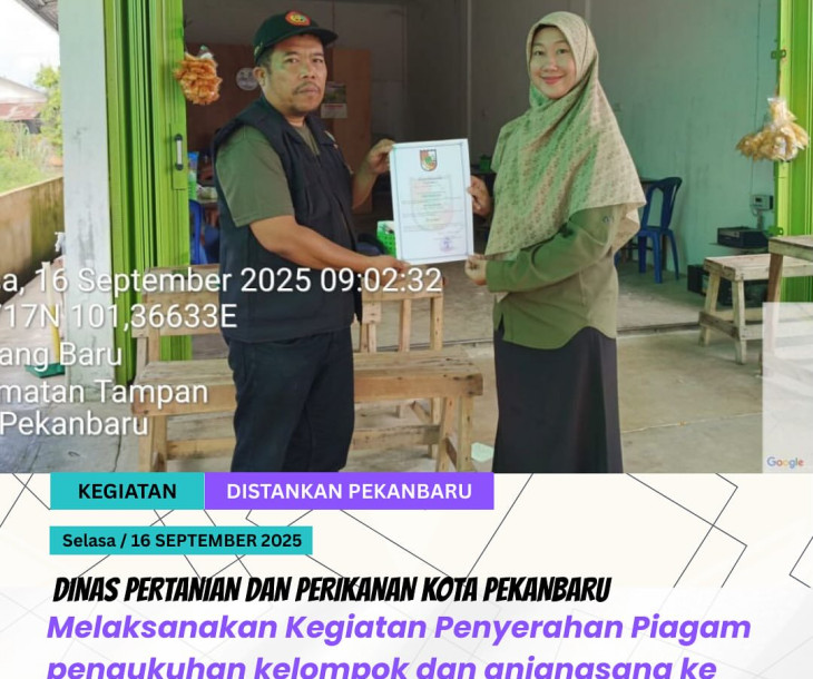 Penyerahan Piagam & Anjangsana ke Pelaku Usaha Perikanan