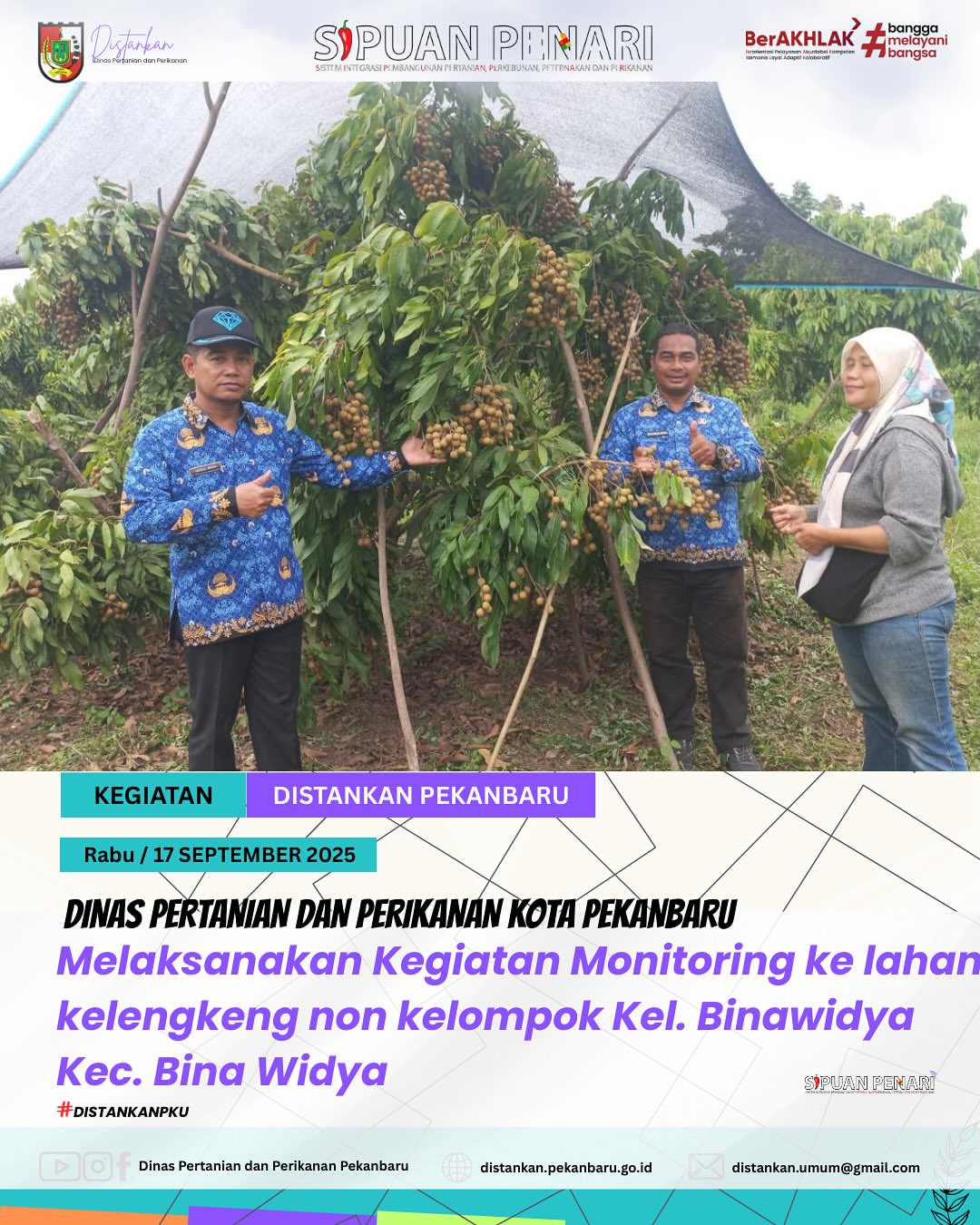 Monitoring Lahan Kelengkeng Non-Kelompok Kel. Binawidya