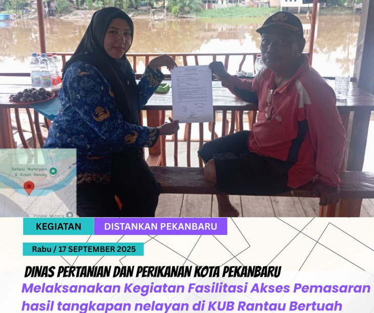 Fasilitasi Akses Pemasaran Hasil Tangkapan Nelayan di KUB Rantau Bertuah