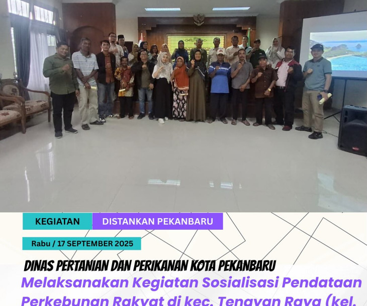 Sosialisasi Pendataan Perkebunan Rakyat