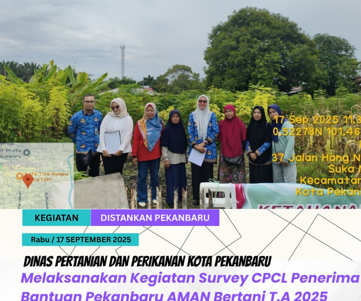 Survey CPCL Penerima Bantuan AMAN Bertani T.A 2025