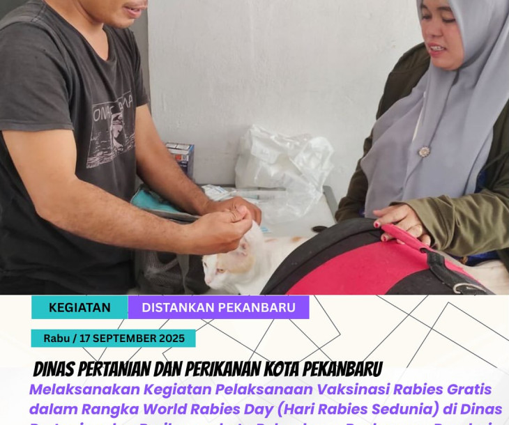 Vaksinasi Rabies Gratis dalam Rangka World Rabies Day 2025 - 17 September 2025