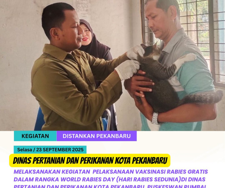 VAKSINASI RABIES GRATIS - 23 SEPTEMBER 2025