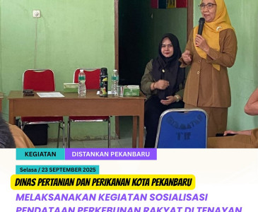 Kunjungan Pembinaan ke Pokdakan Mina Benih Lestari - Tebing Tinggi Okura