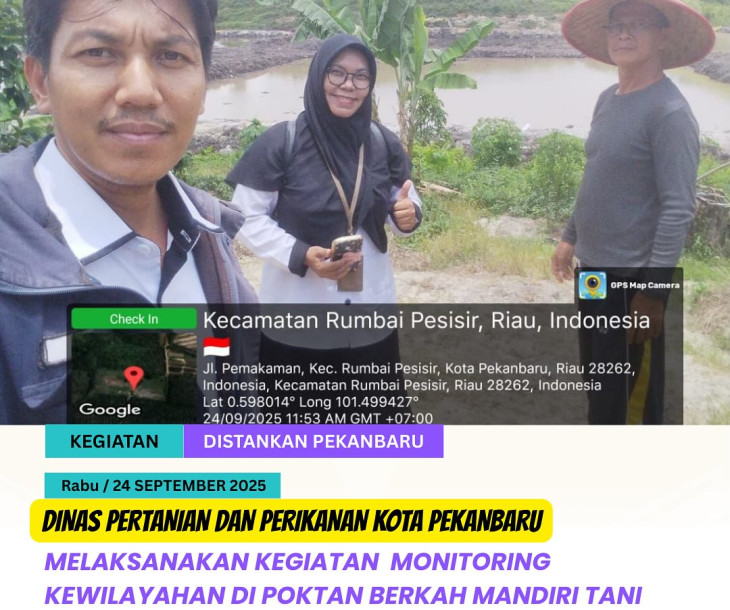 Monitoring Kewilayahan di Poktan Berkah Mandiri Tani