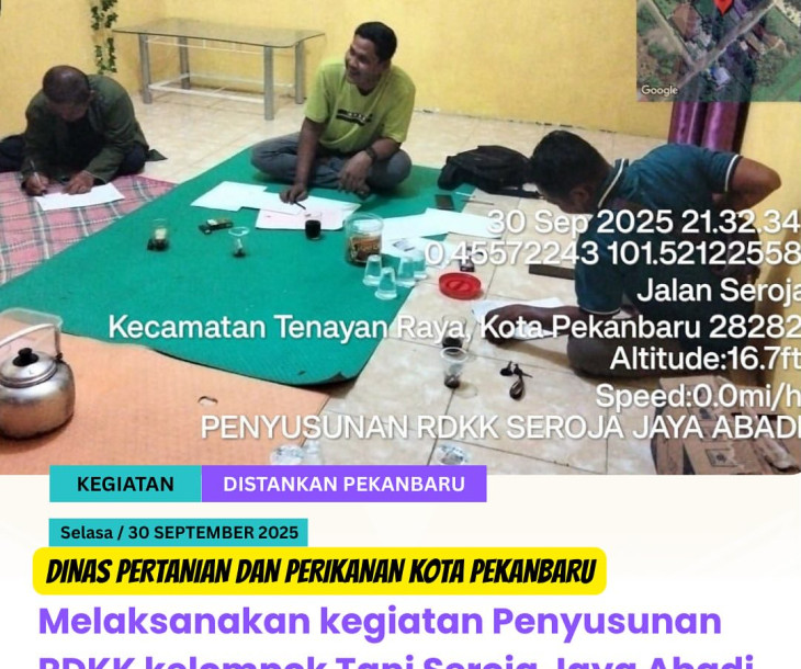 Penyusunan RDKK Kelompok Tani Seroja Jaya Abadi