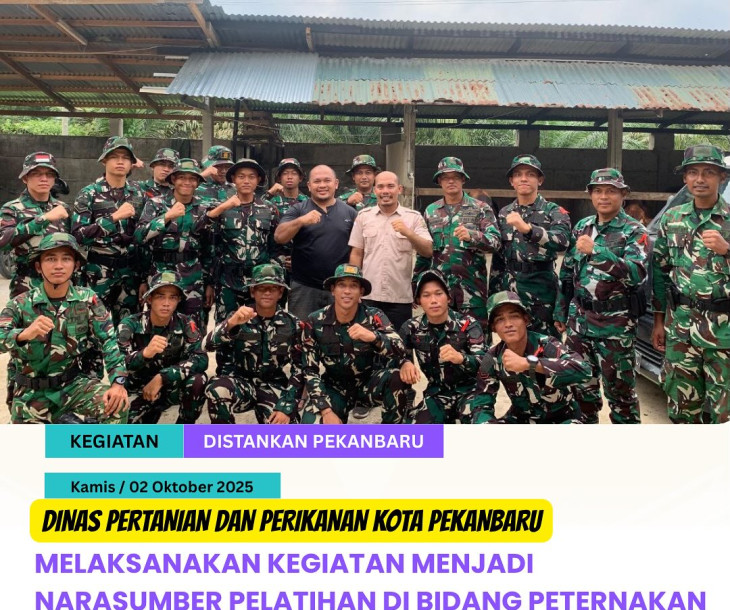 Pelatihan di Bidang Peternakan bagi Para Prajurit Hebat di Batalyon Arhanud 13/PYB