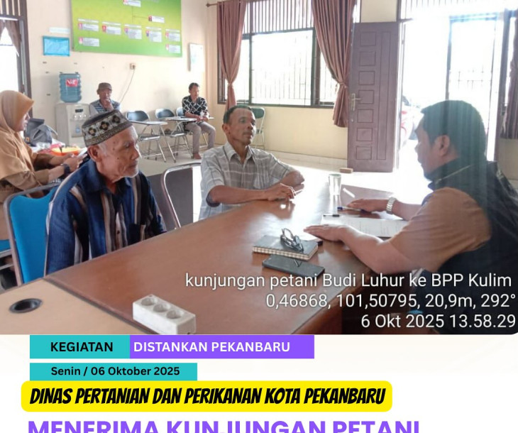 Kunjungan Petani Kelompok Budi Luhur