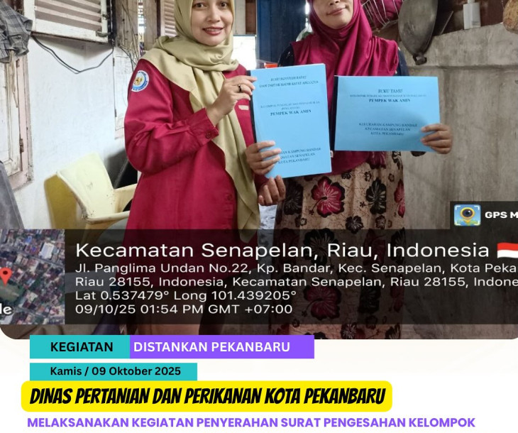 Penyerahan Surat Pengesahan & Penyuluhan Administrasi Kelompok