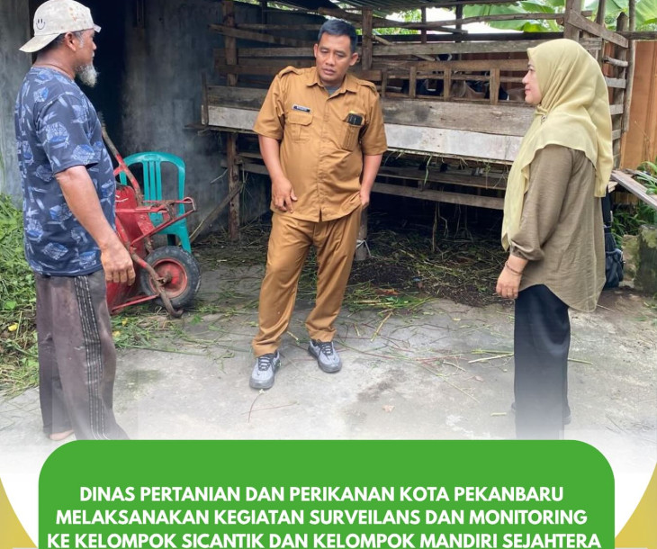 Surveilans & Monitoring Peternakan di Kel. Agrowisata & Kel. Lembah Sari