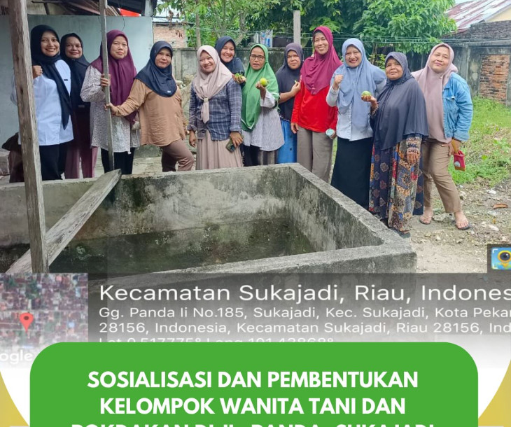 Rapat Pembentukan KWT Putri Delima & Pokdakan Selendang Delima