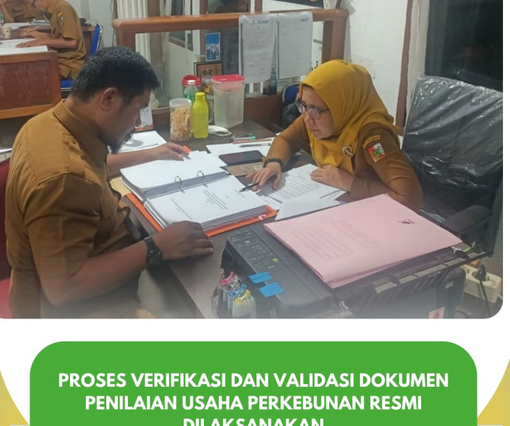 Verifikasi & Validasi Usaha Perkebunan
