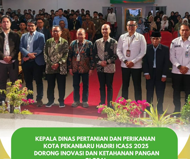 Menghadiri The 2nd International Conference on Agricultural Strategy for Sustainability (ICASS)