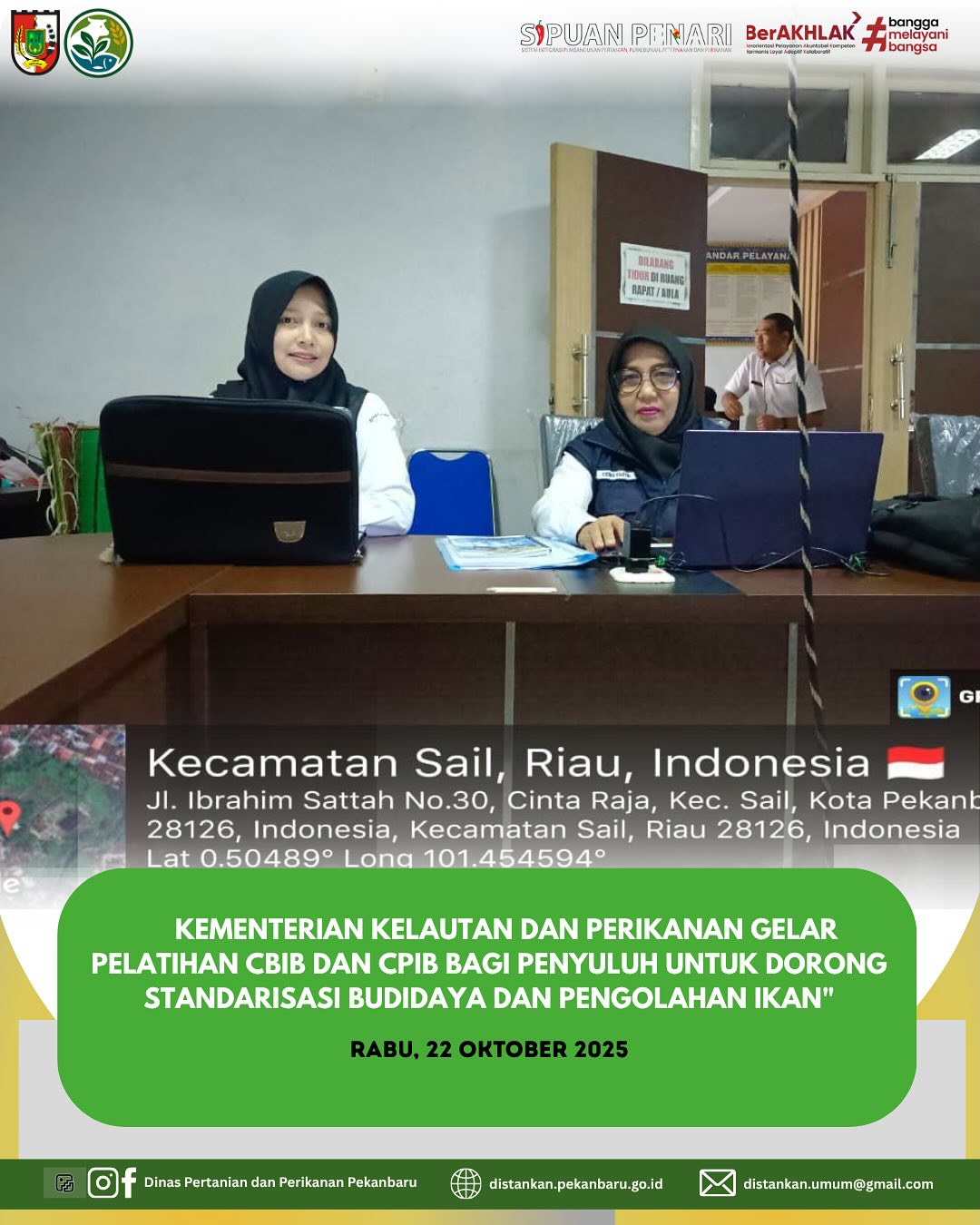 Pelatihan CBIB & CPIB untuk Penyuluh Perikanan 2025