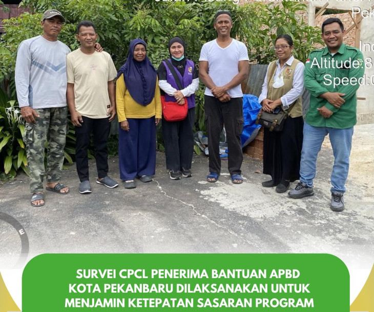 Survei CPCL Penerima Bantuan APBD Kota Pekanbaru