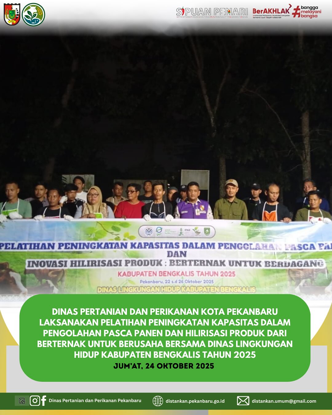 Pelatihan Peningkatan Kapasitas Peternakan 2025