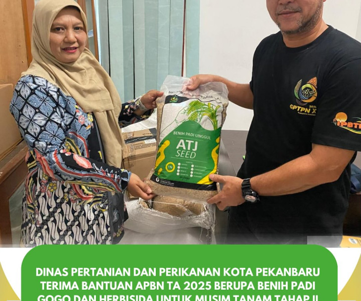 Penerimaan Bantuan APBN Tahun Anggaran 2025: Benih Padi Gogo dan Herbisida untuk Musim Tanam Tahap II