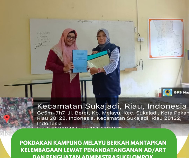 Pokdakan Kampung Melayu Berkah melaksanakan kegiatan Penandatanganan AD/ART