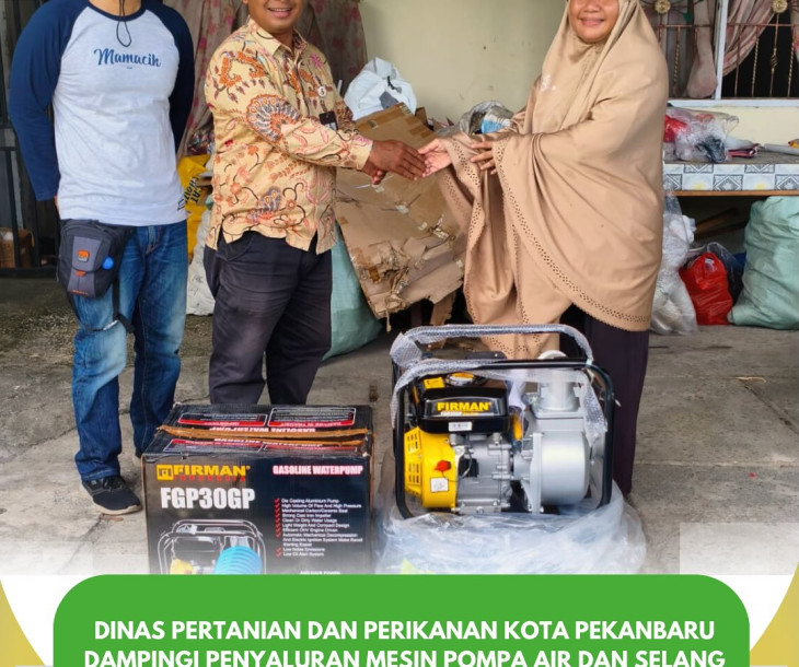 Pendampingan Penyaluran Bantuan Alsintan untuk Kelompok Wanita Tani Asta Maju Bersama