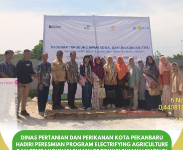 Pendampingan Penyaluran Bantuan Alsintan untuk KWT Sentosa Wisata