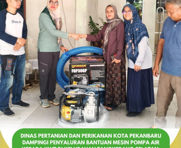 Pendampingan Penyaluran Bantuan Alsintan untuk KWT Rawa Subur