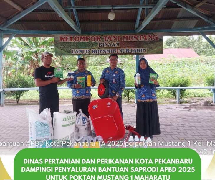 Pendampingan Penyaluran Bantuan Saprodi APBD 2025 untuk Poktan Mustang 1