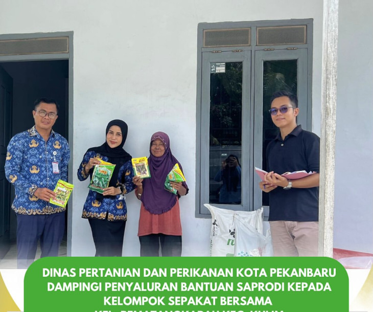 Pendampingan Penyaluran Bantuan Saprodi untuk Kelompok Sepakat Bersama